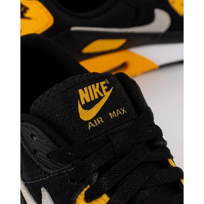 Nike Air Max 90 Black University Gold White FN6958-002 Men'S Fashion Sneaker New