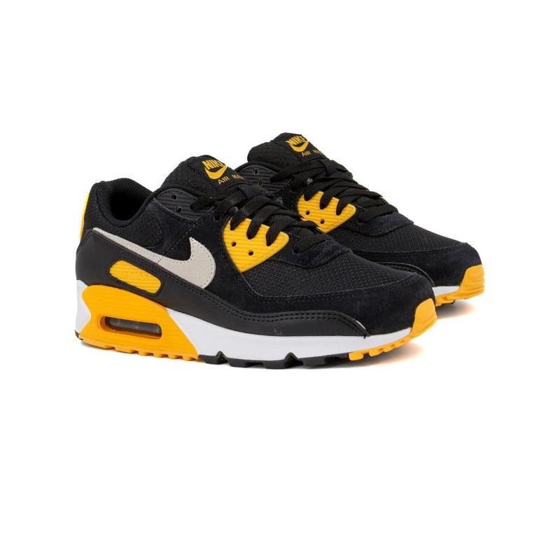 Nike Air Max 90 Black University Gold White FN6958-002 Men'S Fashion Sneaker New