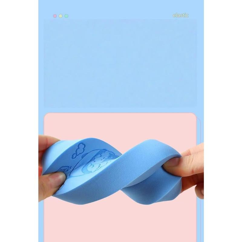 1 PCS Bath Scrub, Body Rub Sponge, Deep Cleaning Baby Bath Sponge, Pea Shaped Bath Brush, Soft Bath Scrub, Body Sponge for Bath, Remove Dead Skin, Kids Adult Bath Accessories