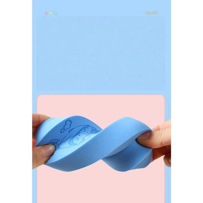 1 PCS Bath Scrub, Body Rub Sponge, Deep Cleaning Baby Bath Sponge, Pea Shaped Bath Brush, Soft Bath Scrub, Body Sponge for Bath, Remove Dead Skin, Kids Adult Bath Accessories