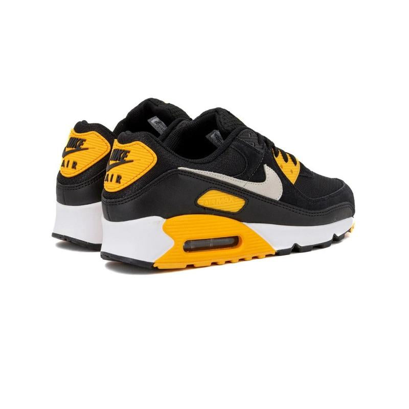 Nike Air Max 90 Black University Gold White FN6958-002 Men'S Fashion Sneaker New